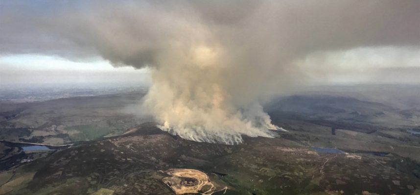 Saddleworth Moor Fire